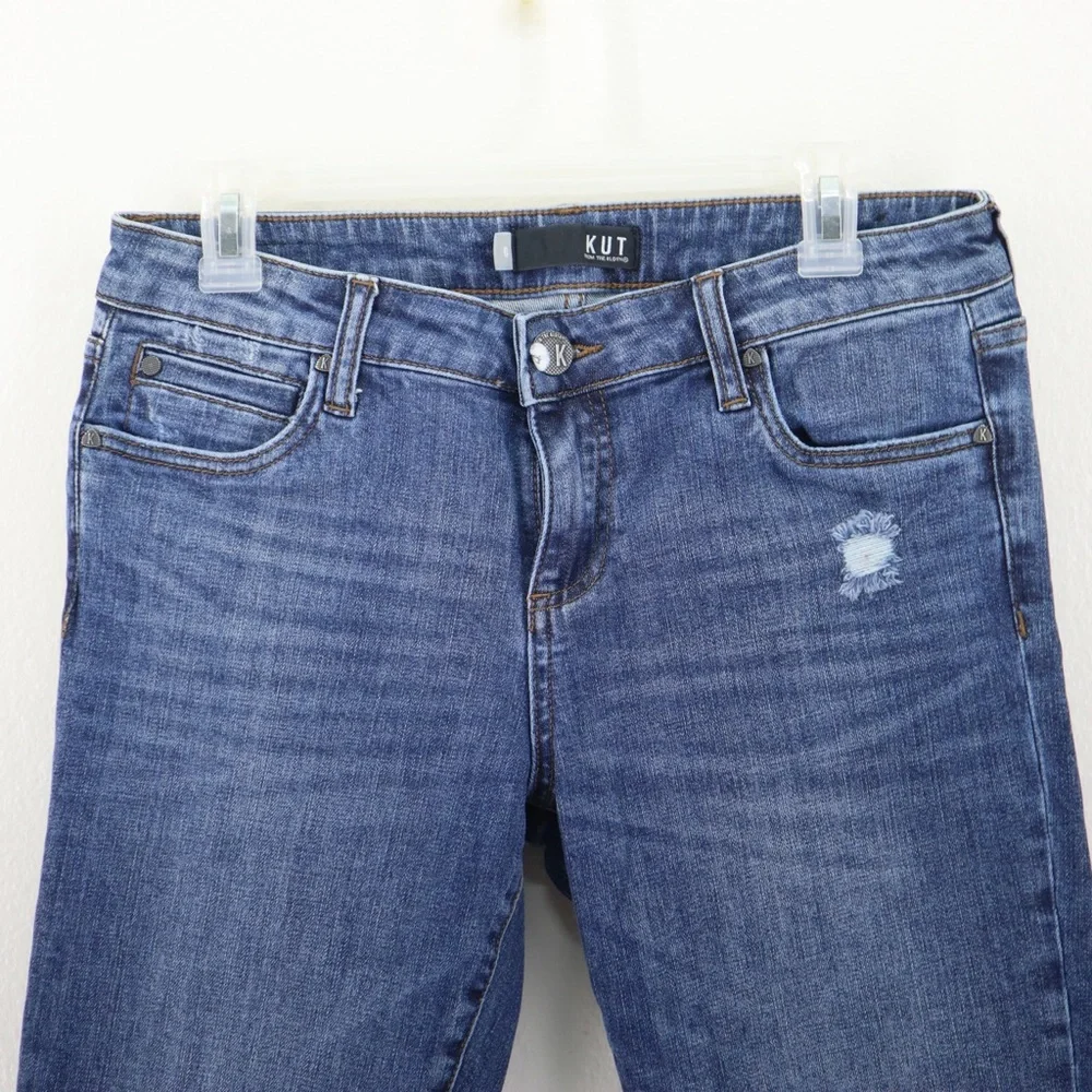 Kut from the Kloth Women's Skinny Jeans Sz 6 - Picture 3 of 8